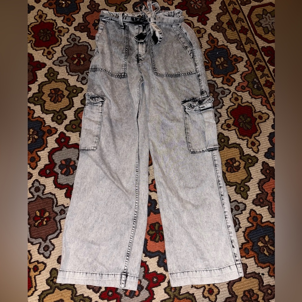 BDG Washed Black Denim Pants